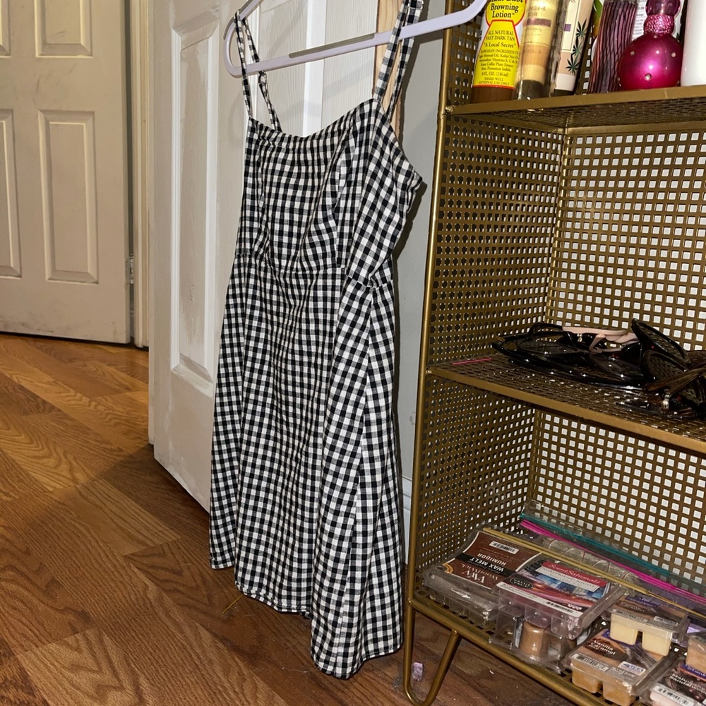 Mini Plaid Dress
